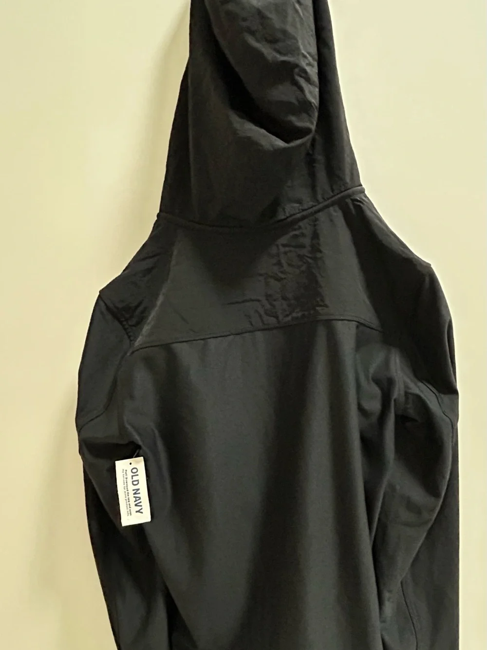 Old Navy Black Hooded Utility Jacket